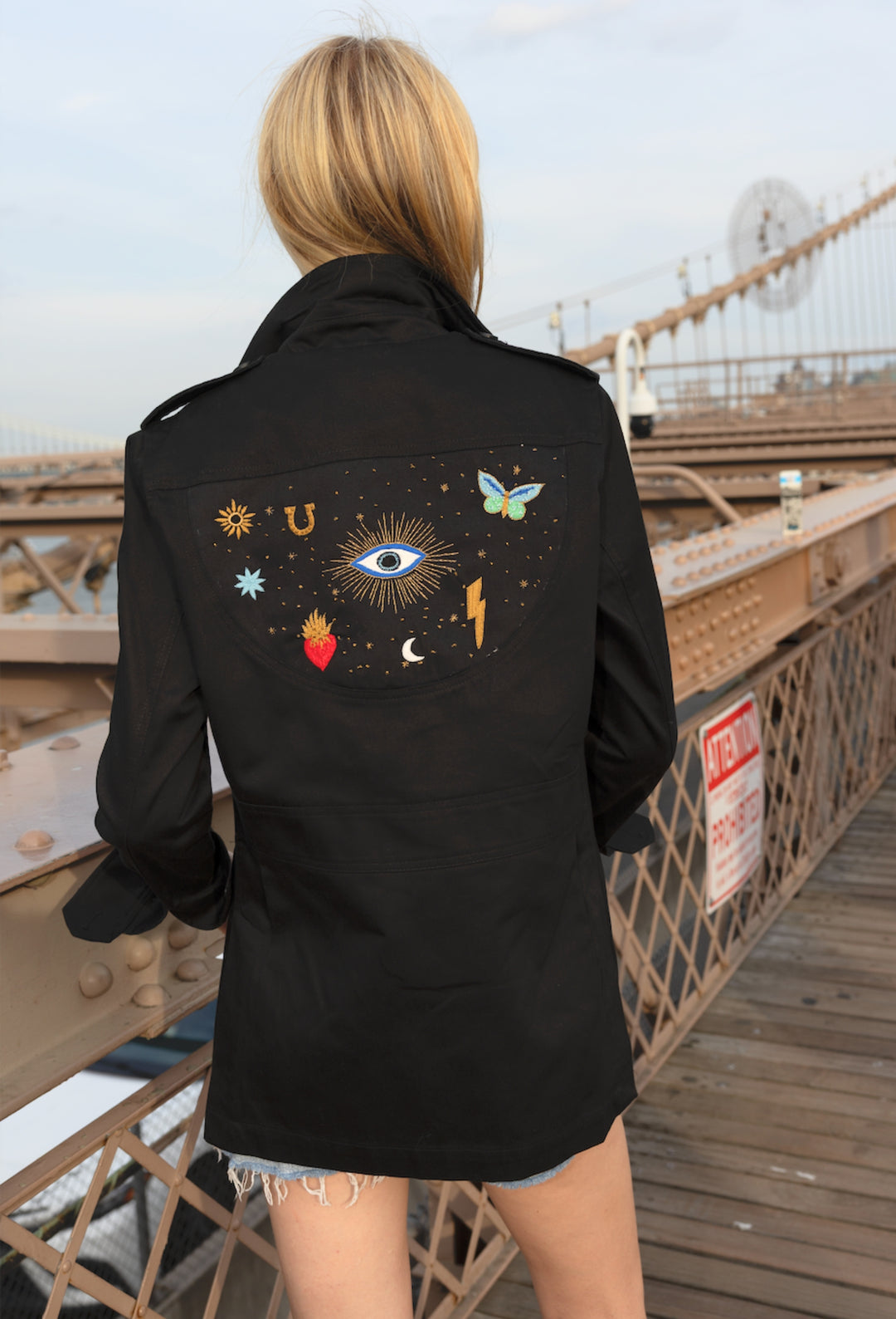 Limited Cosmic Universe Safari Jacket Black – ZoeK