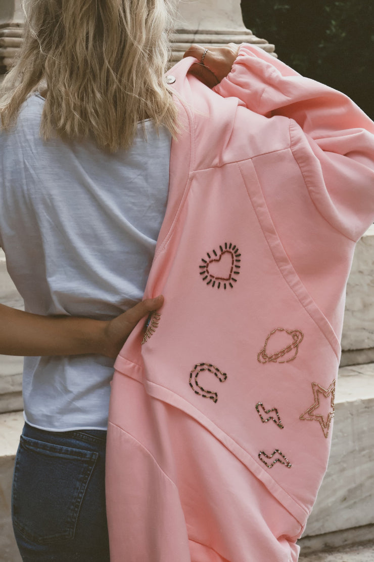 Allover Cotton Bomber