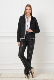 Antonia Karra x ZoeK Evil Eye Madison Jacket Black