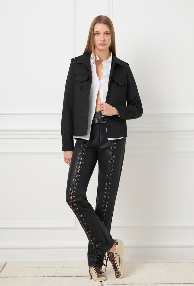 Antonia Karra x ZoeK Evil Eye Madison Jacket Black