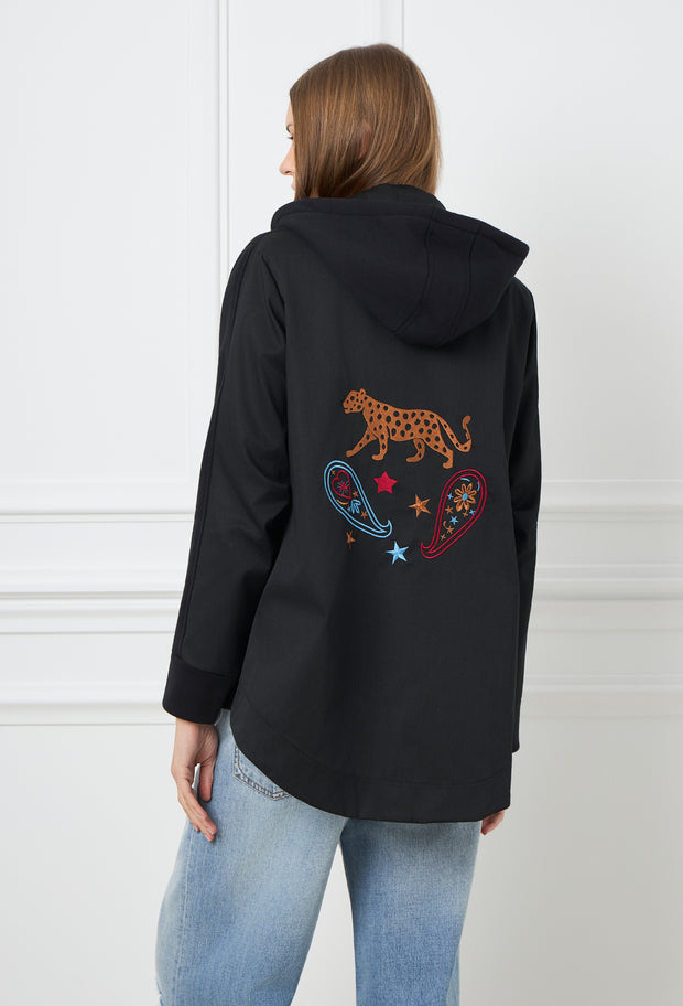 Boho Spirit Army Hoodie Black