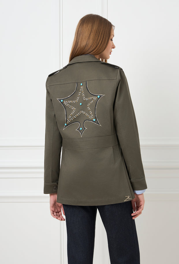 Dallas Safari Jacket Khaki