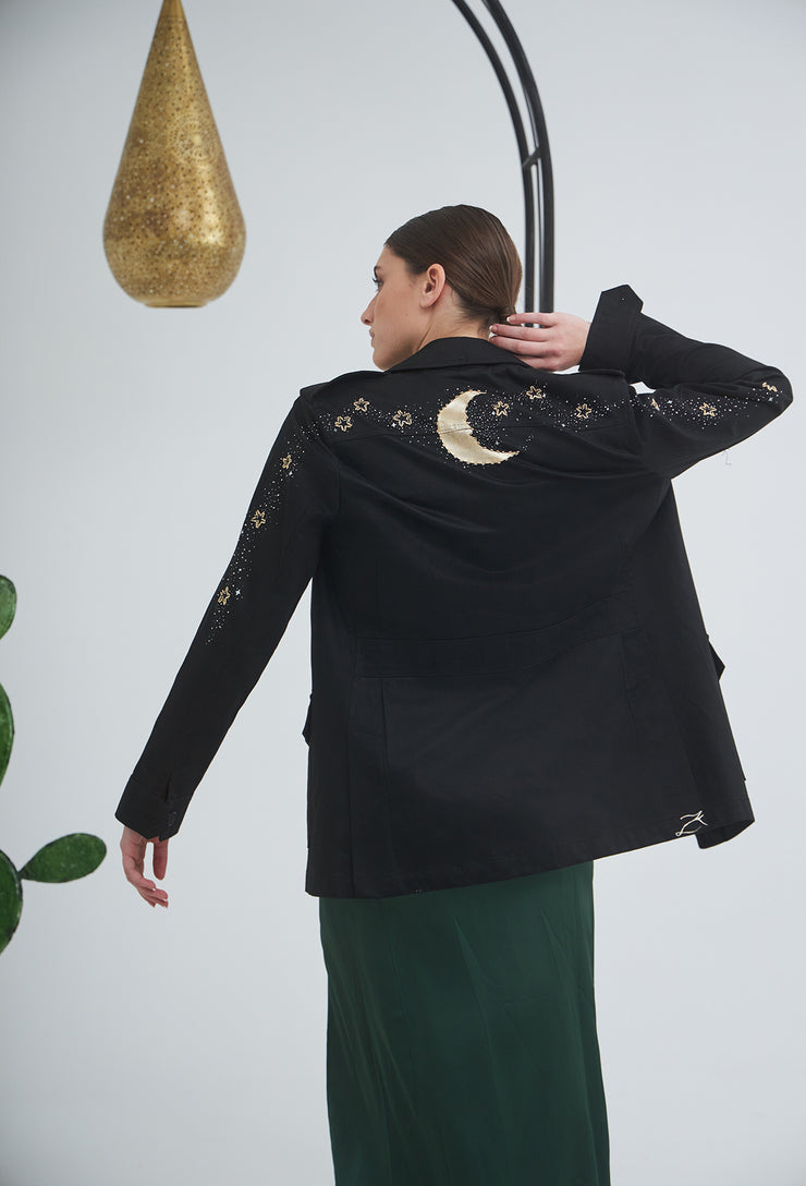 Eternity Safari Jacket Black