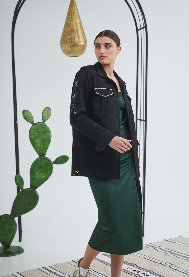 Eternity Safari Jacket Black