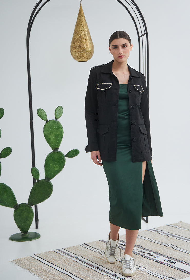 Eternity Safari Jacket Black