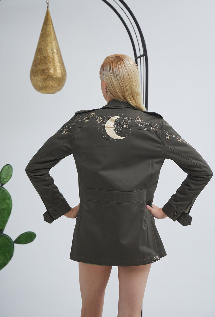 Eternity Safari Jacket Khaki
