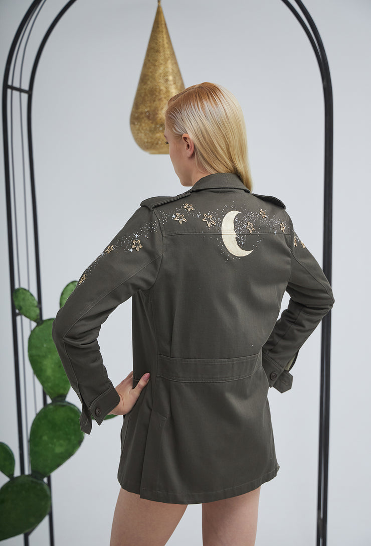 Eternity Safari Jacket Khaki