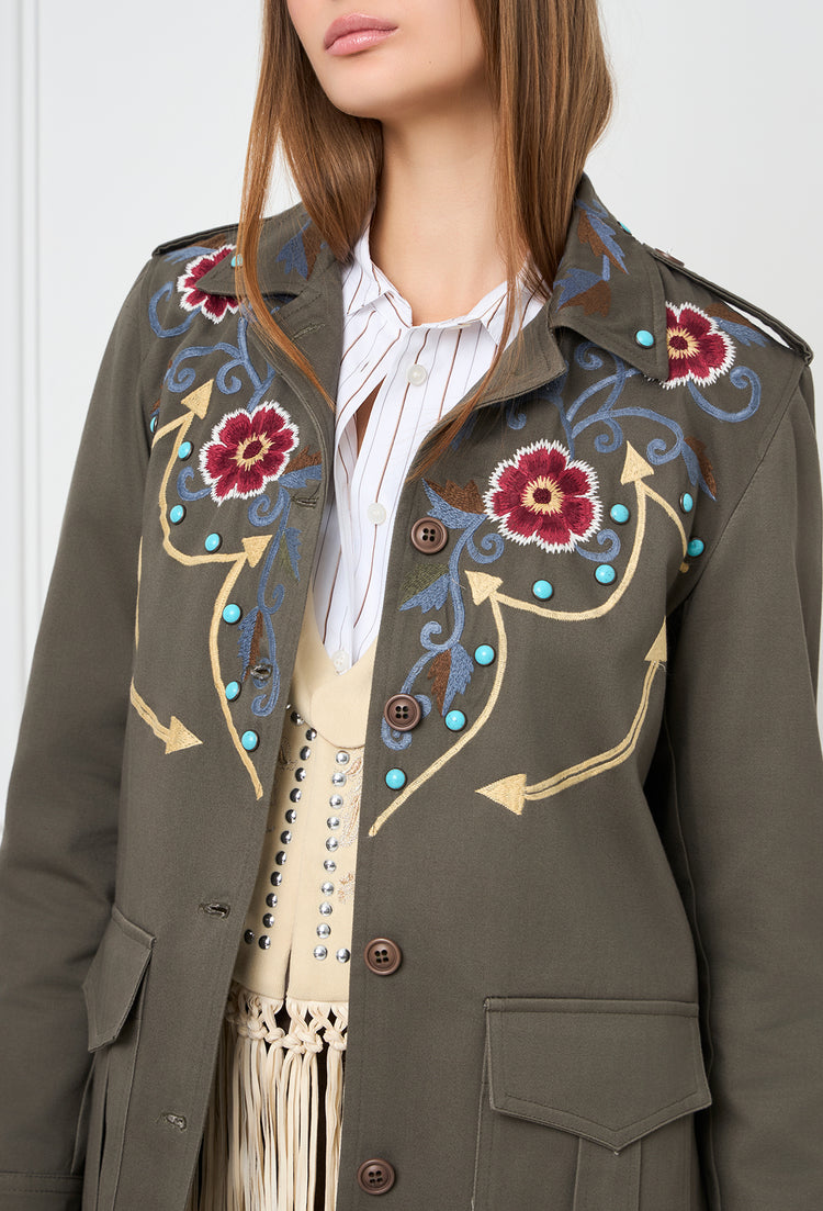 Limited Wild Roses Jacket – ZoeK