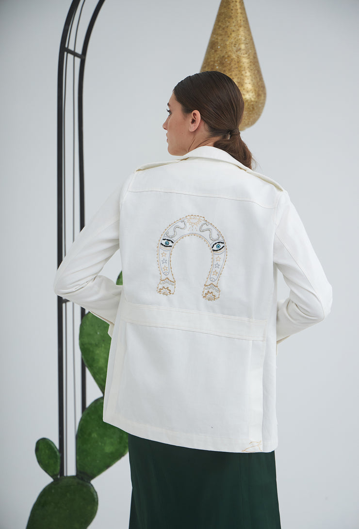Lucky Safari Jacket Off White