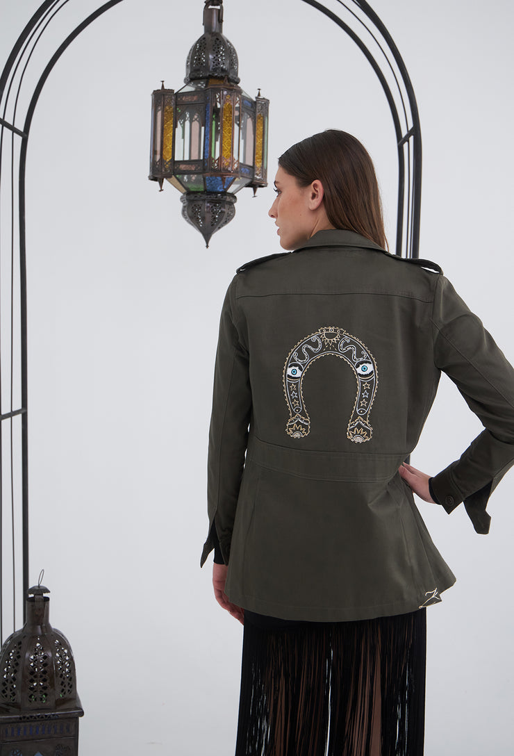 Lucky Safari Jacket Khaki