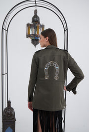 Lucky Safari Jacket Khaki