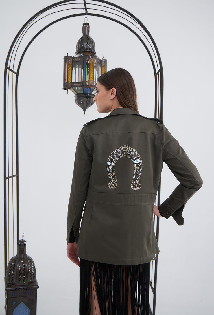 Lucky Safari Jacket Khaki