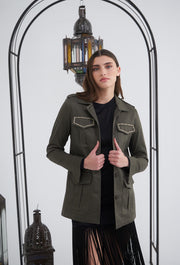 Lucky Safari Jacket Khaki