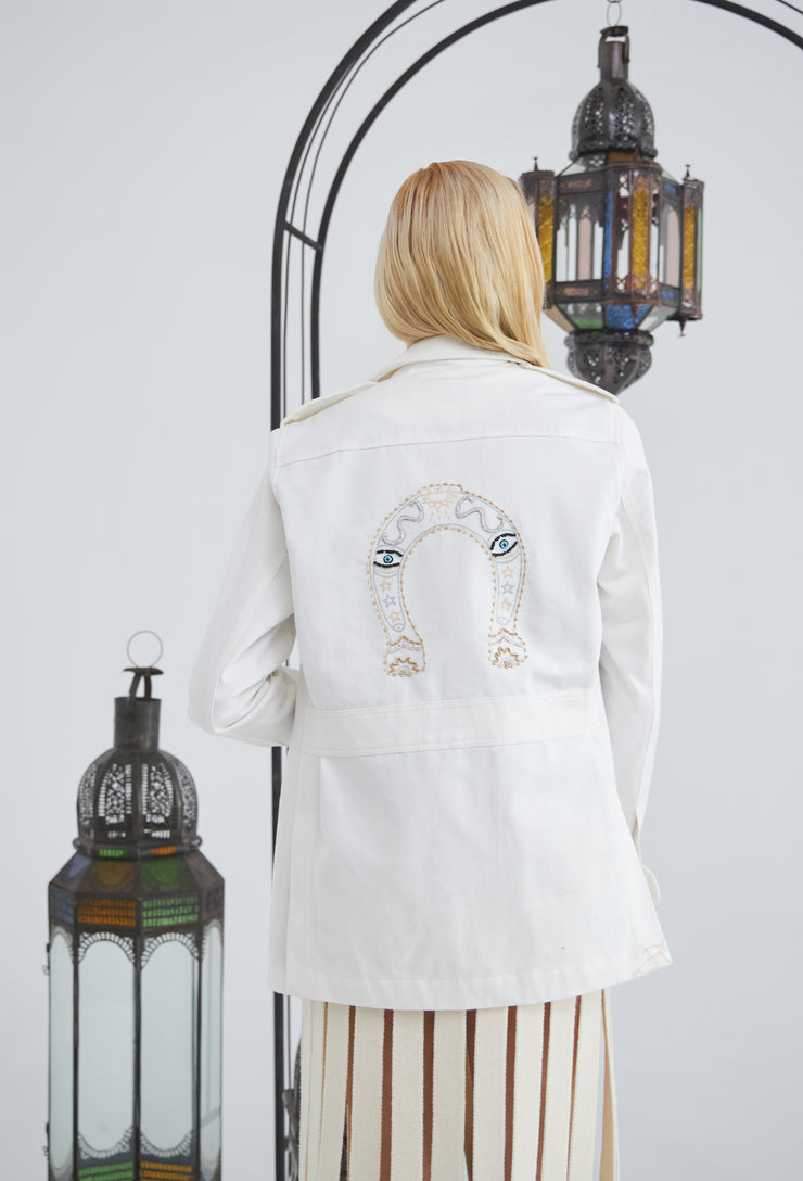 Lucky Safari Jacket Off White