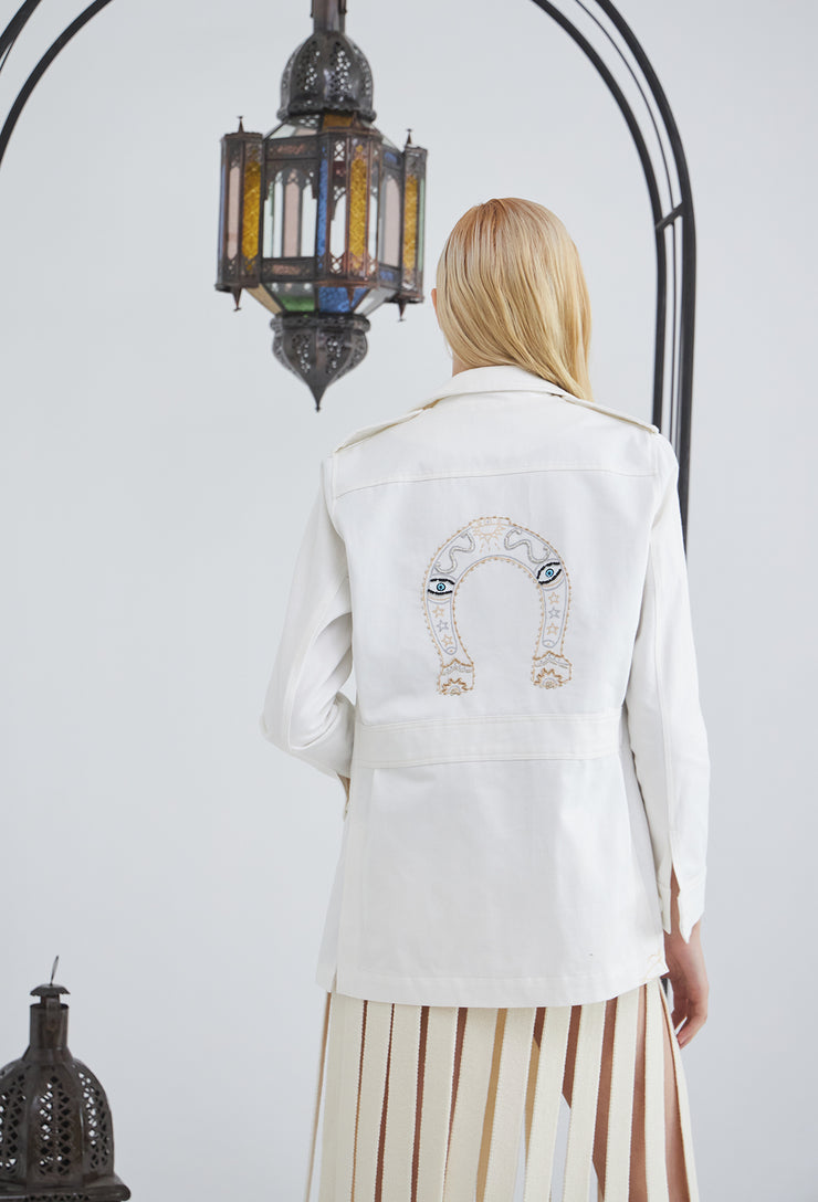Lucky Safari Jacket Off White