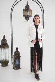 Marine Safari Jacket Off White