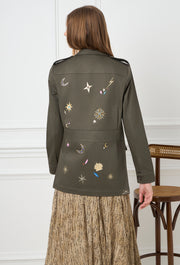 Moonlight Magic Safari Jacket Khaki