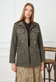 Moonlight Magic Safari Jacket Khaki