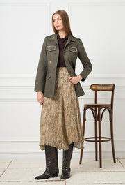 Moonlight Magic Safari Jacket Khaki