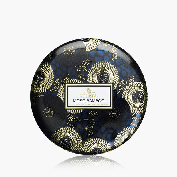 Voluspa Moso Bamboo Tin Candle