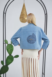 Ocean Gaze Box Denim