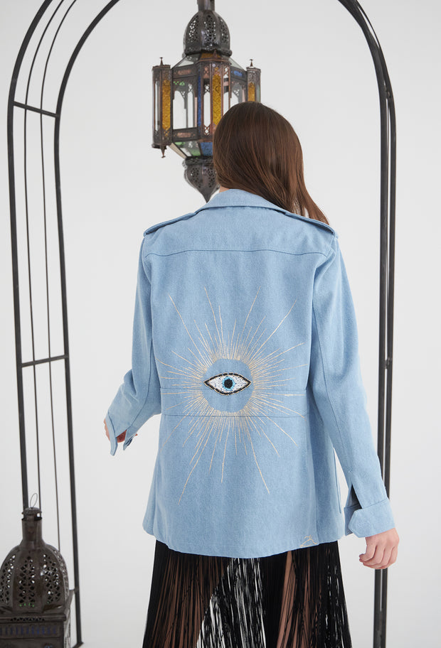 Sun Eye Jacket Denim