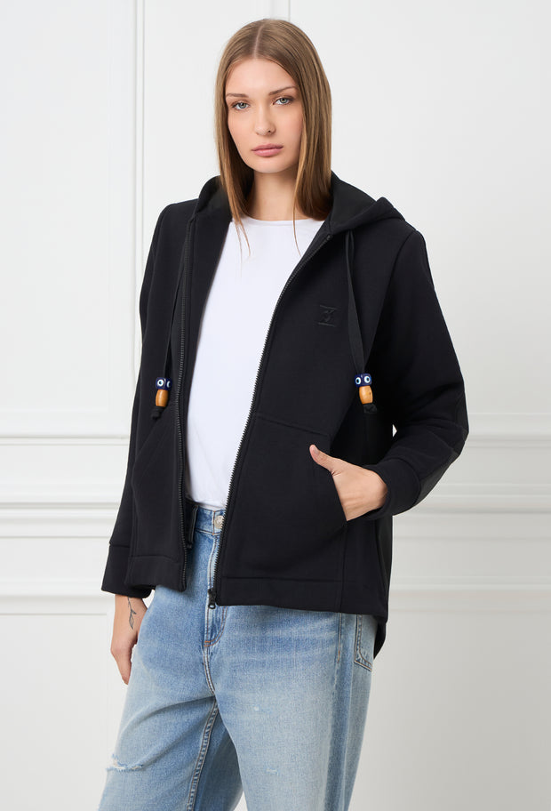 Paisley Gaze Army Hoodie Black