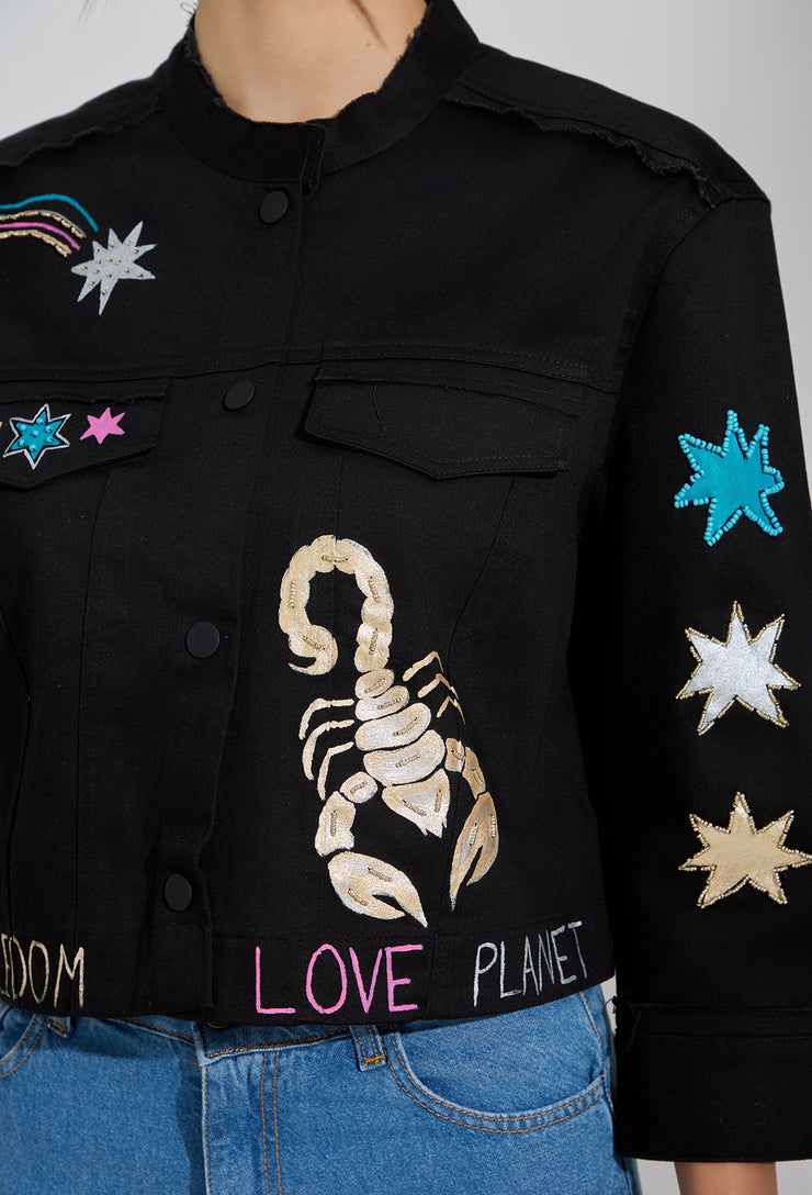 Freedom Box Jacket Off Black