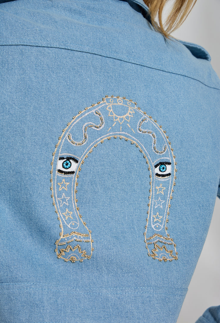 Lucky Safari Jacket  Denim