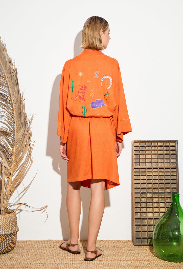 Wild West Kimono Rustic