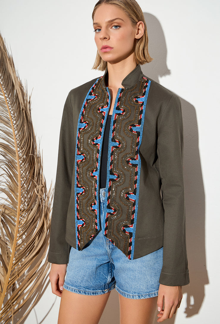 Gipsy Soul Harper Jacket Khaki