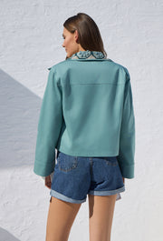Mosaic Dreams Hudson Jacket Mint