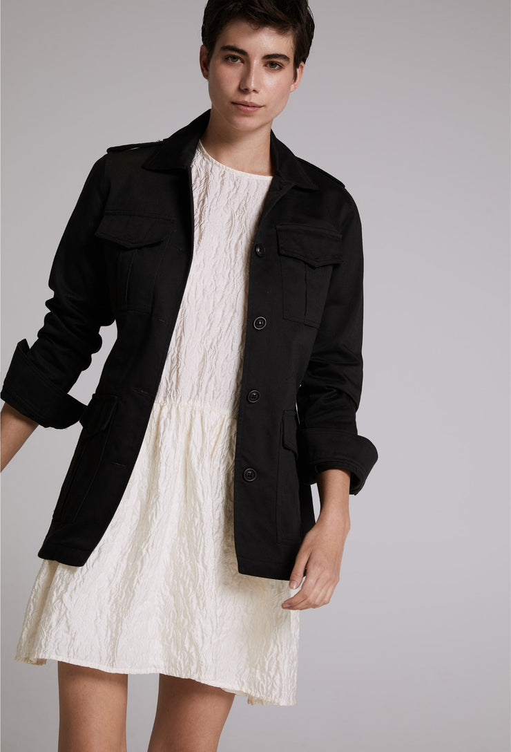Bouboulina Safari Jacket Black