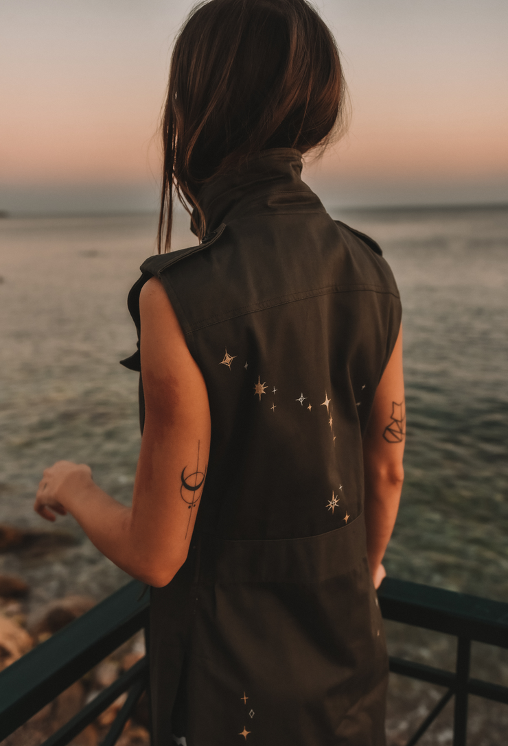 Stardust Long Vest