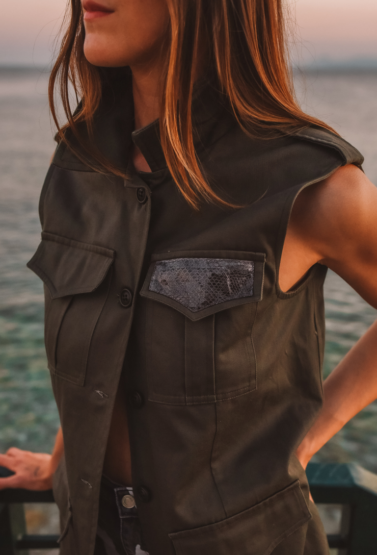 Stardust Long Vest