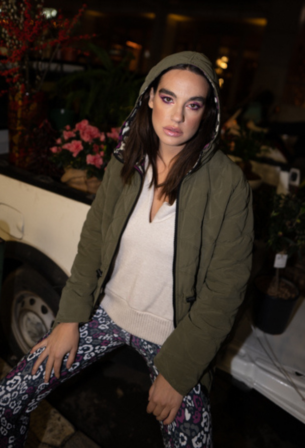 Isabelle Quilted Reversible Jacket