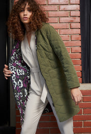 Astra Quilted Reversible Coat