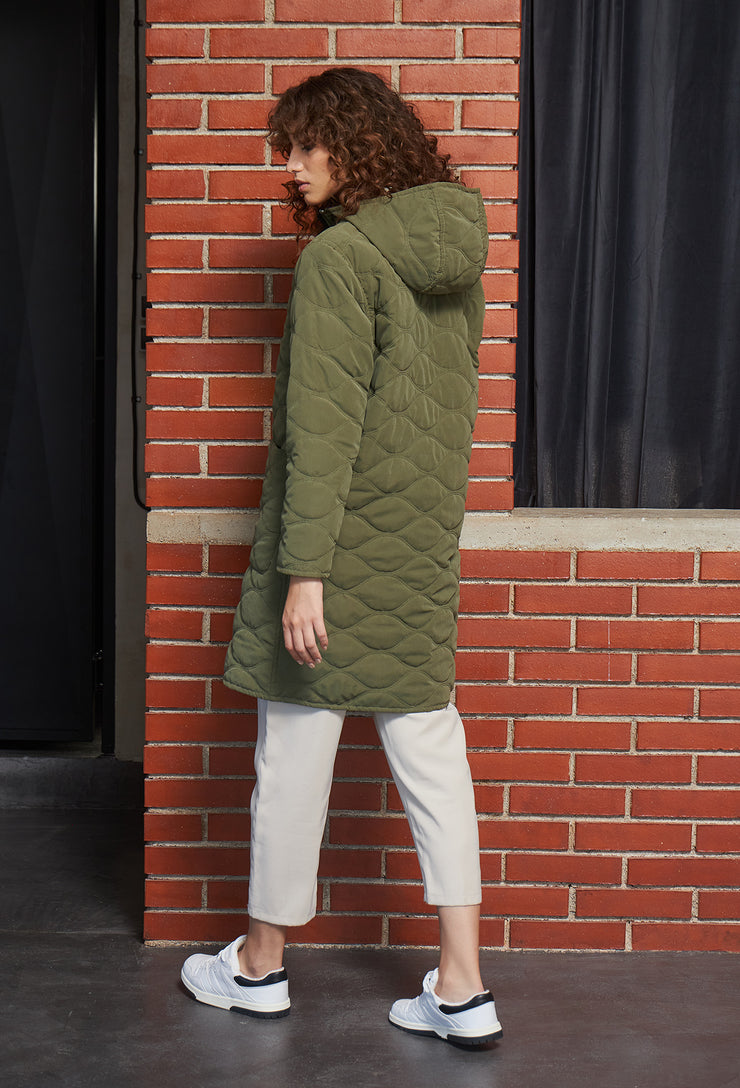Astra Quilted Reversible Coat