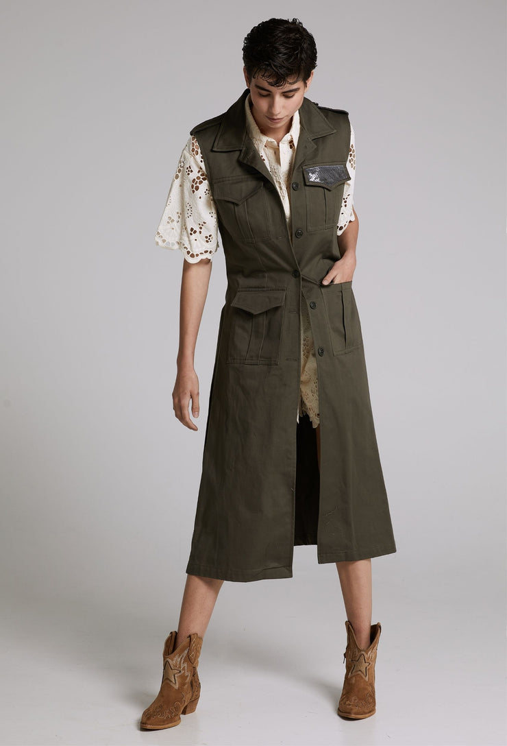 Stardust Long Vest