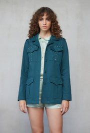 Heart Beat Jacket Petrol XS/S