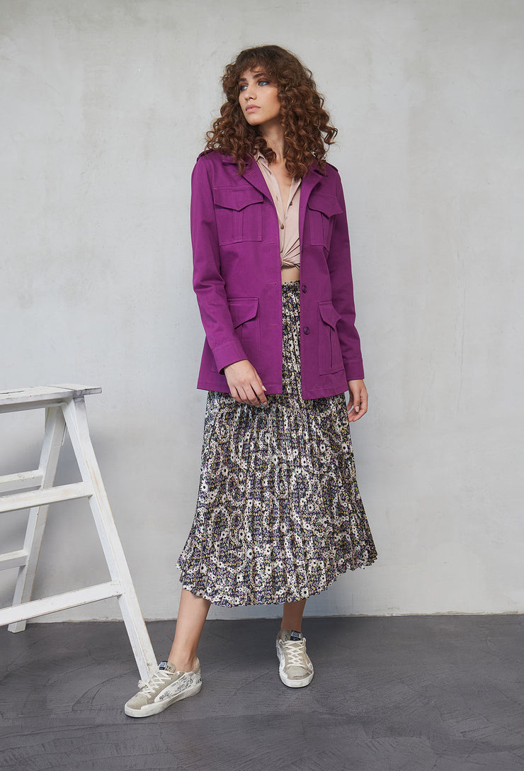 Kings Queens Jacket Magenta
