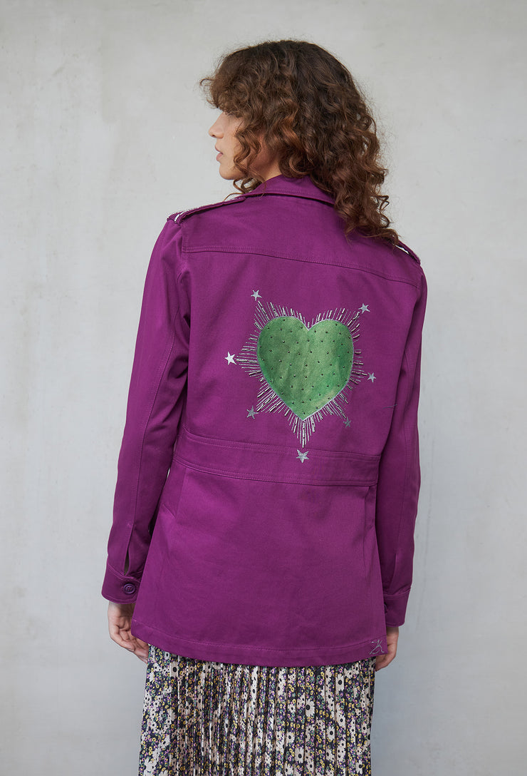Kings Queens Jacket Magenta