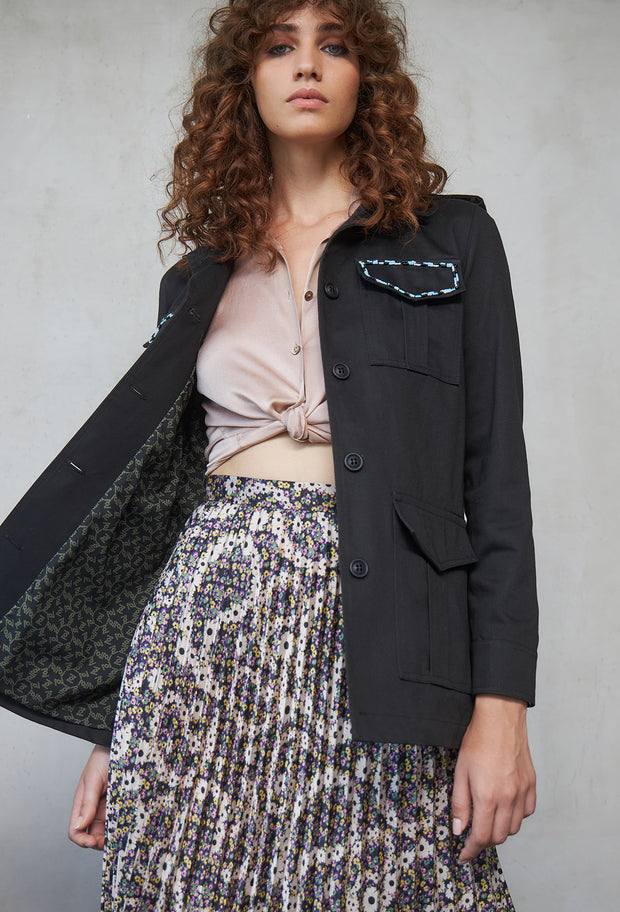 Sun Eye Jacket Black