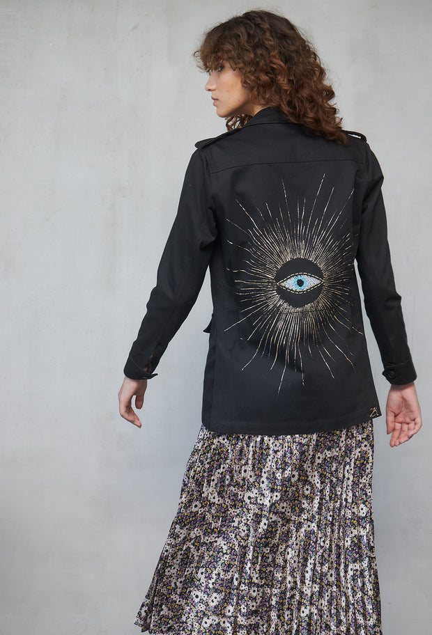 Sun Eye Jacket Black
