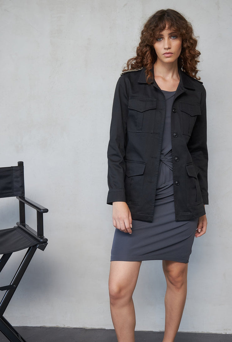 Kings Queens Jacket Black